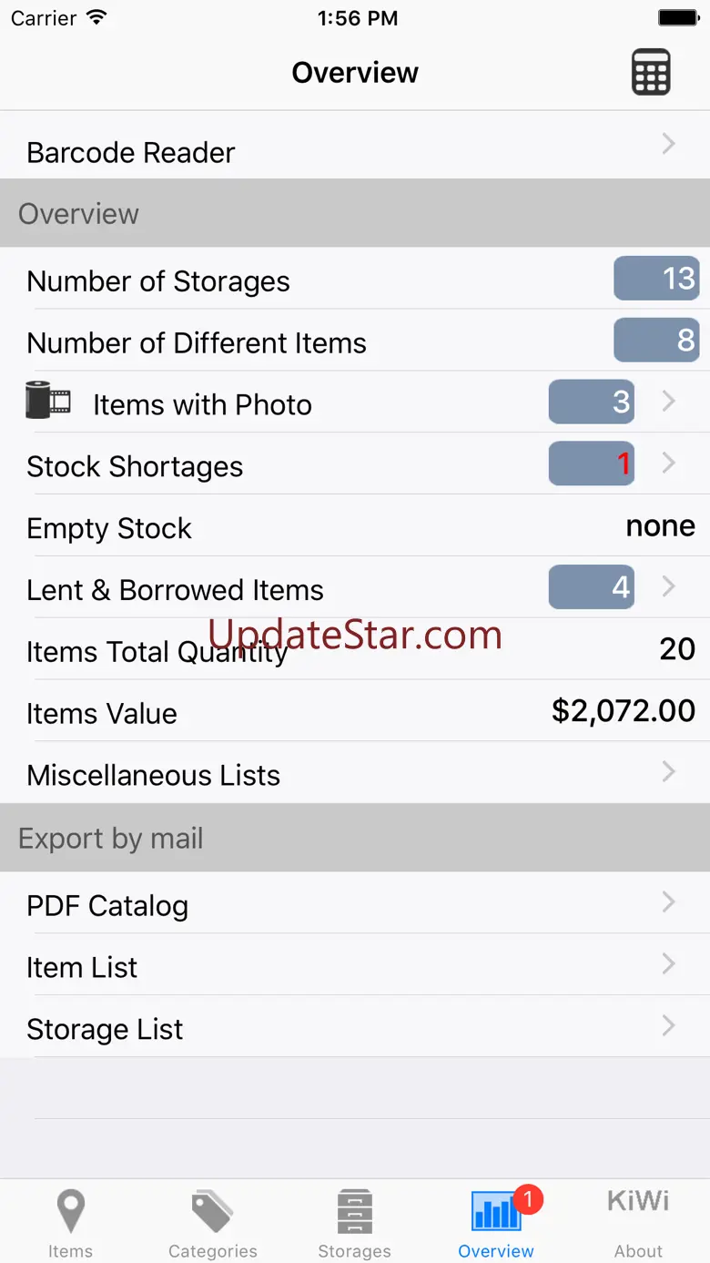 Items & Storage & Inventory 1.995
