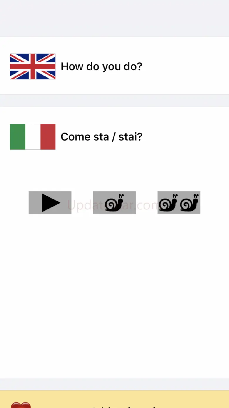 Italian Travel Phrases & Words 20