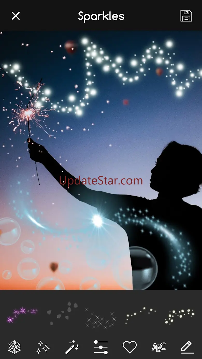 Glitter Light Effect for Photo 7.3.5