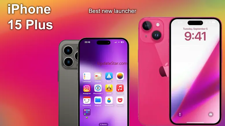 iPhone 15 Plus Launcher: Theme 2.7