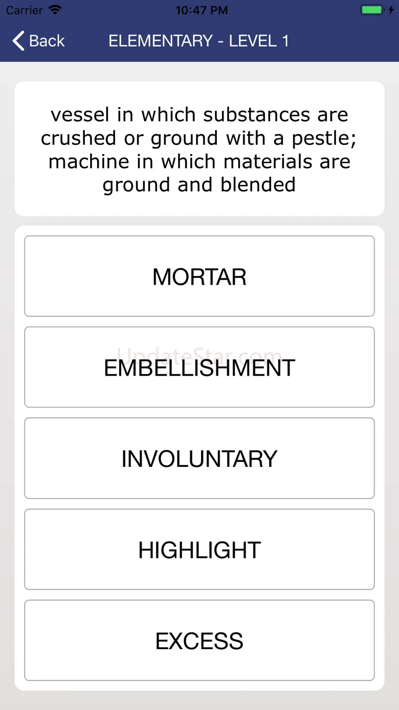Toefl Vocabulary Quizzes 1.2