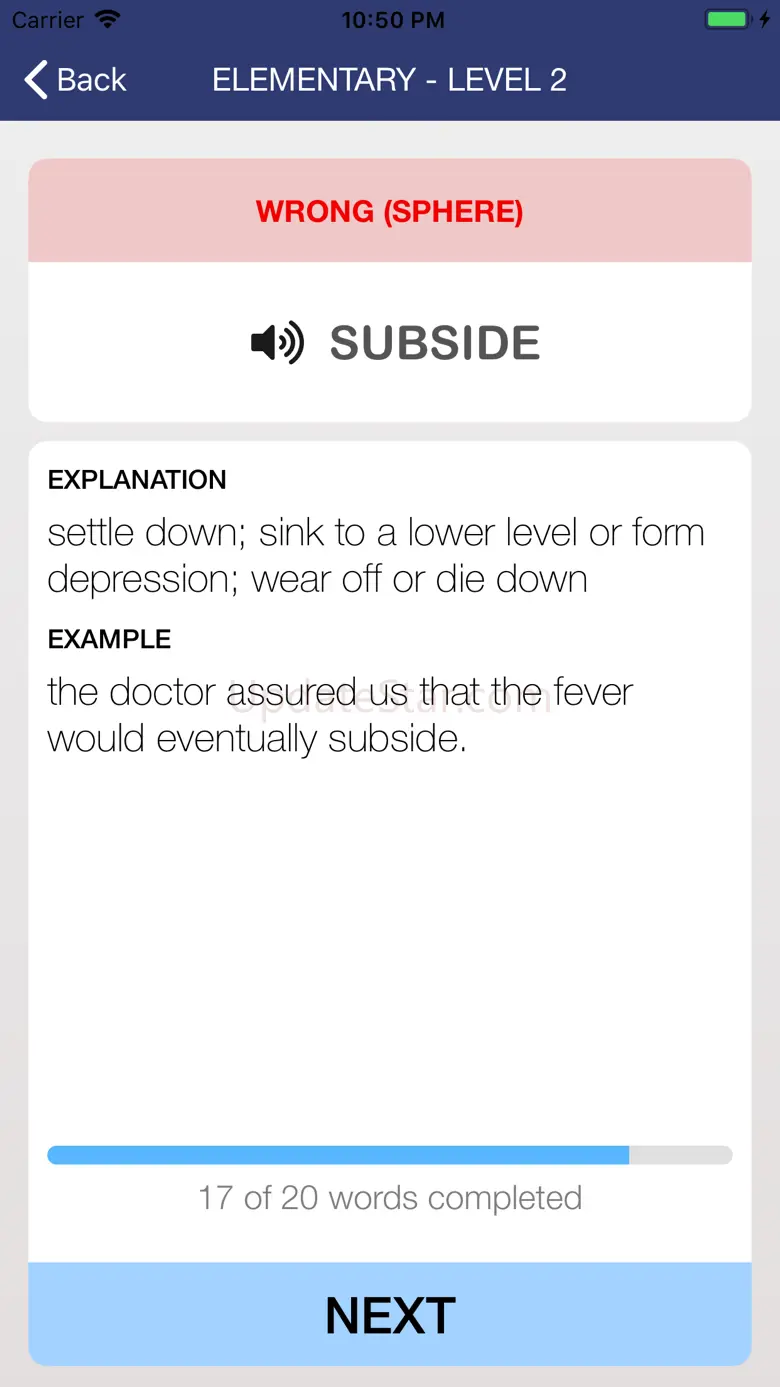 Toefl Vocabulary Quizzes 1.2