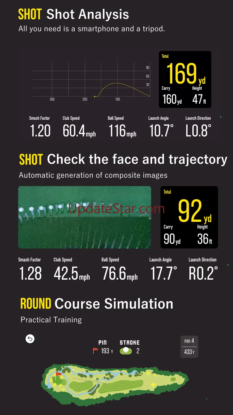 Golfboy:Launch Monitor 13.4