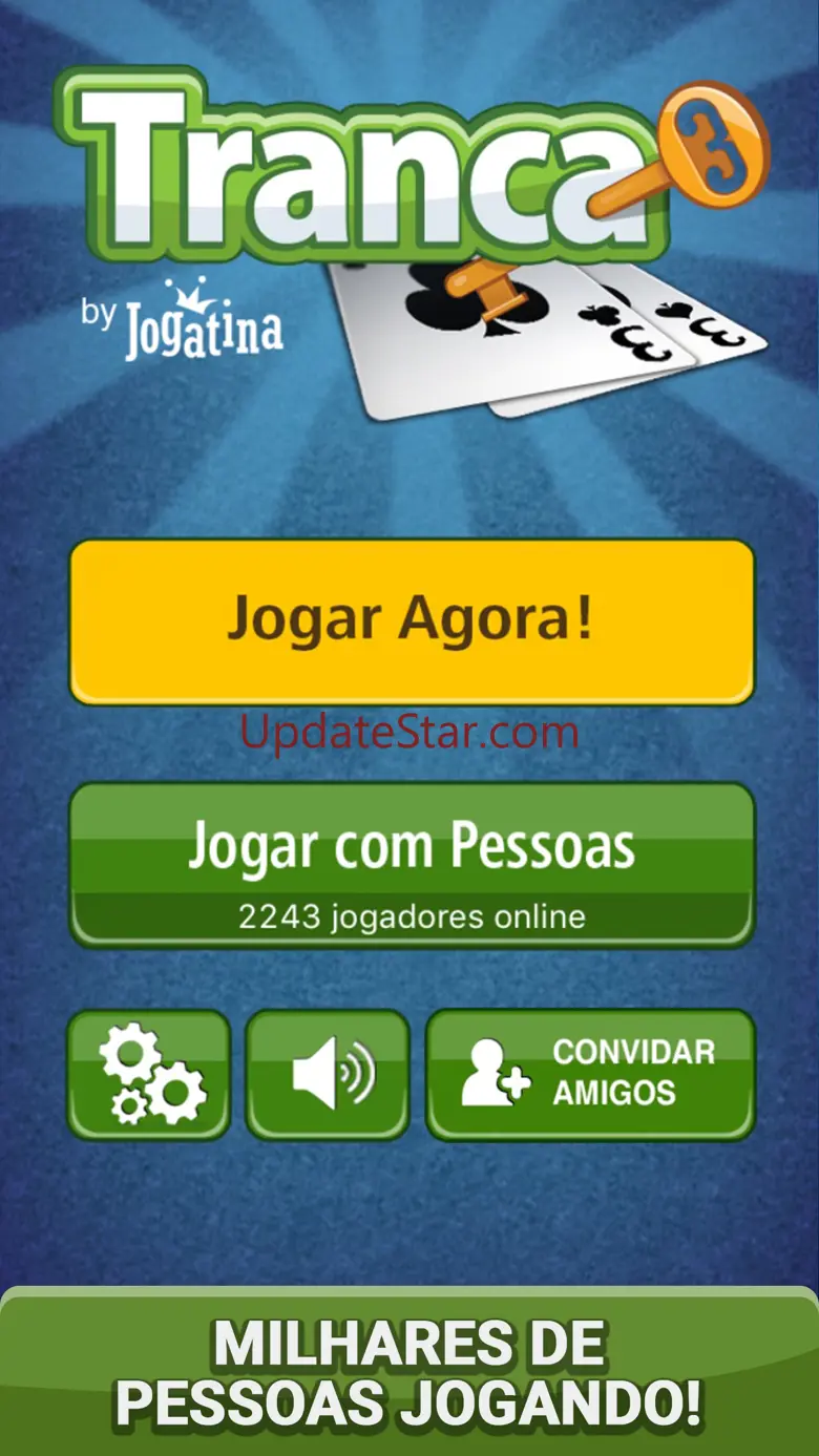 Tranca Jogatina Jogo de Cartas 1.2.3
