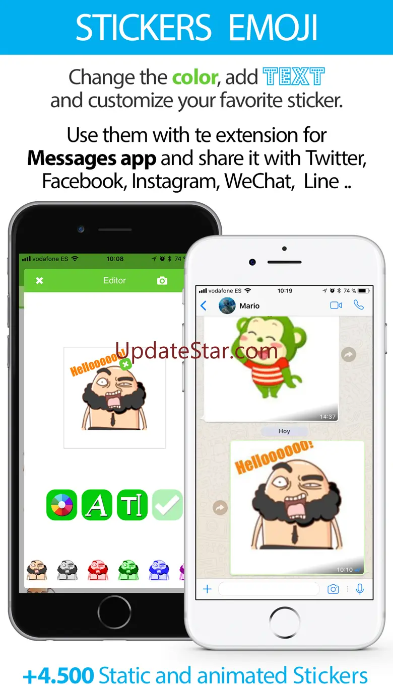 Stickers PRO WA 1.40