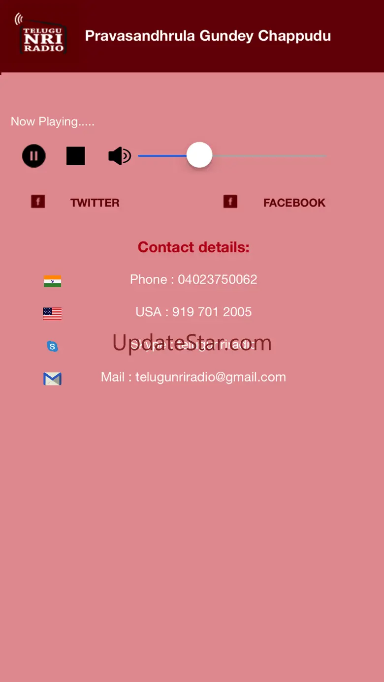 Telugu NRI Radio 1.0.9