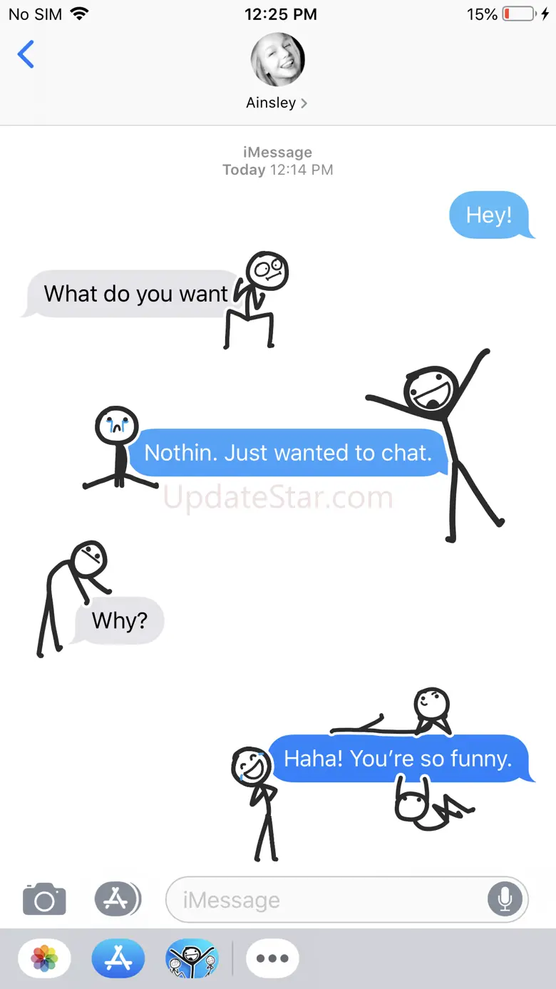 Stick Man Stickers Pack 2.3