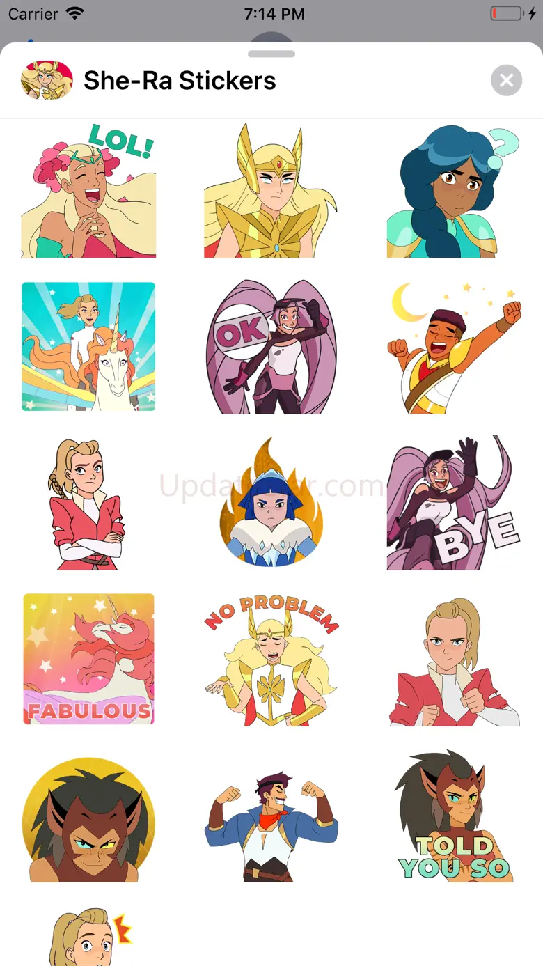 She-Ra Stickers 1.5
