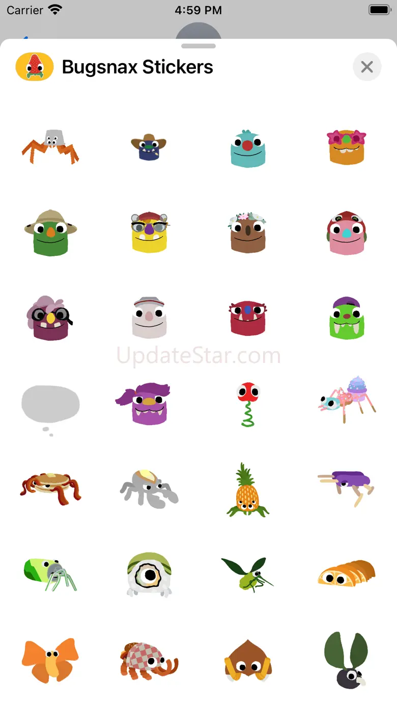 Bugsnax Stickers 1.03