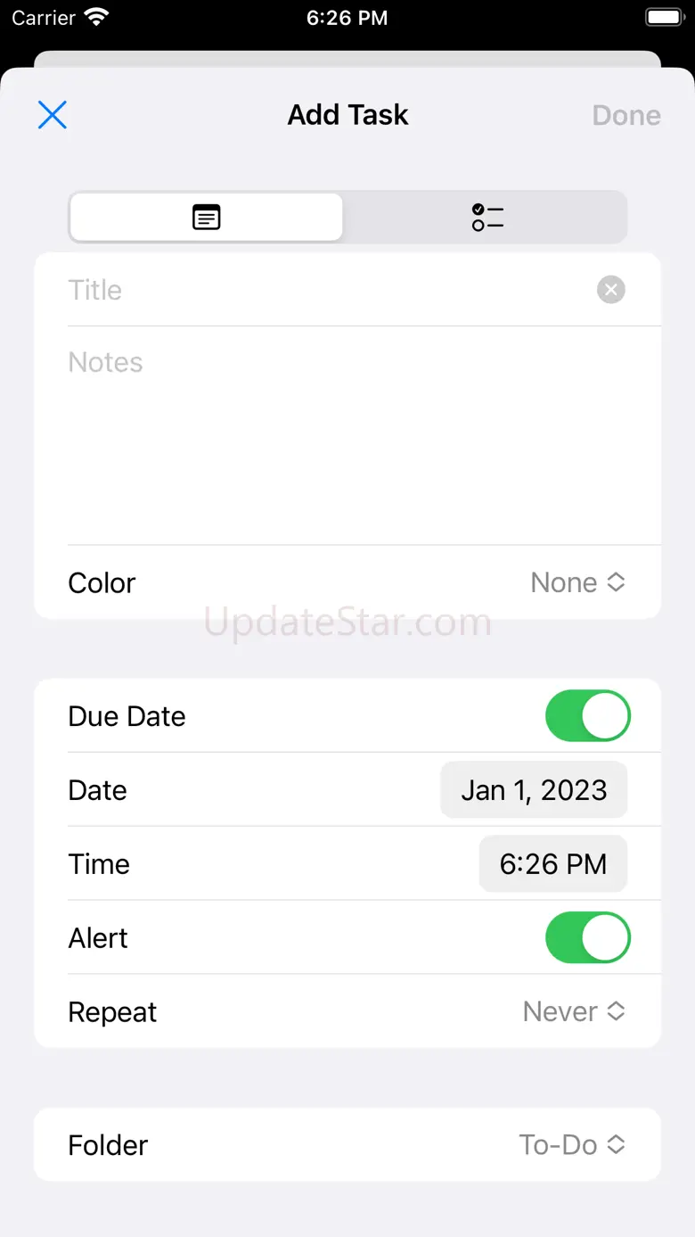 To-Do List Widget Reminders 1.2.0