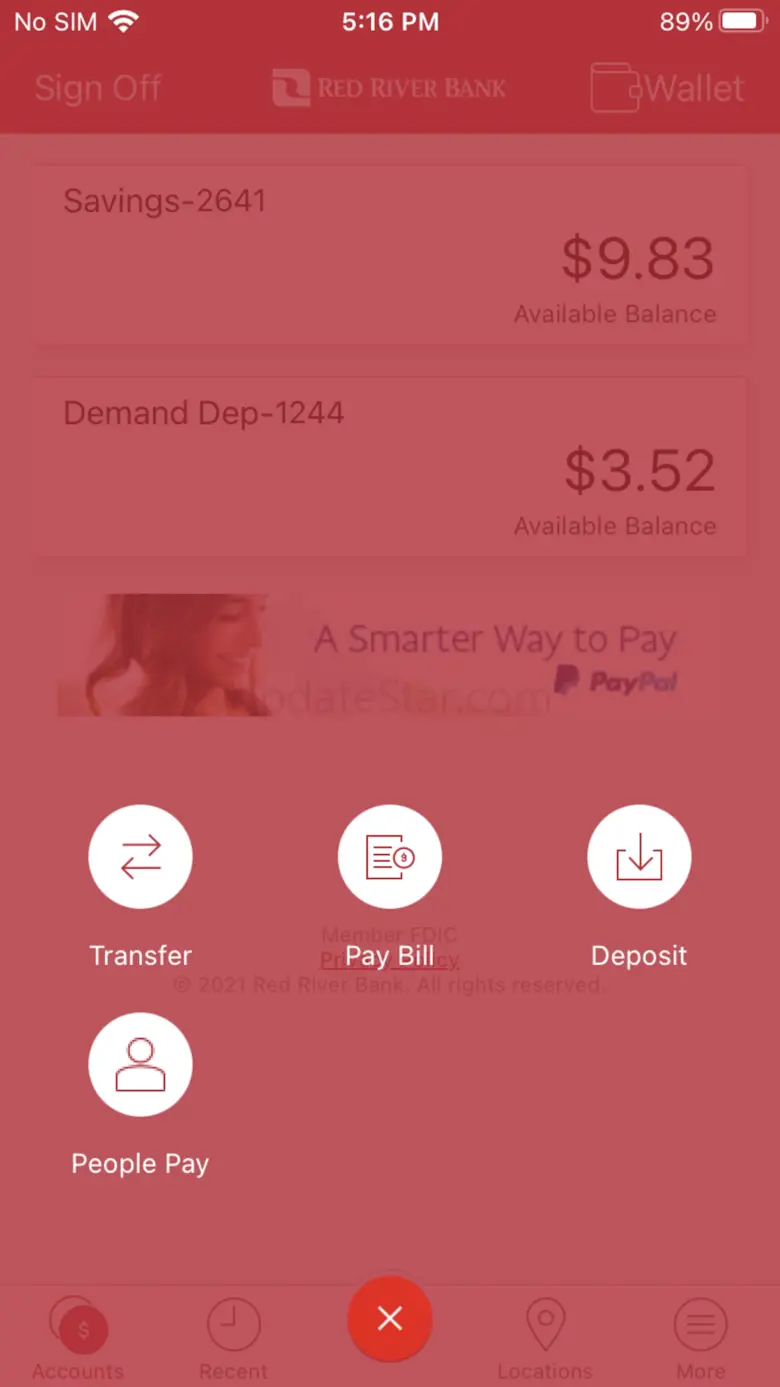 Red River Bank Mobile-RRB 5.00.391