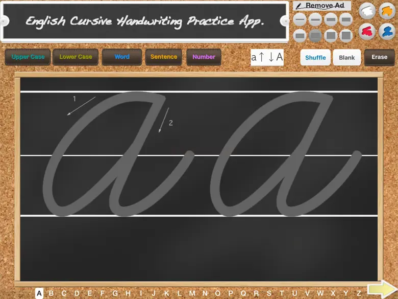 Cursive Practice 2.2.9