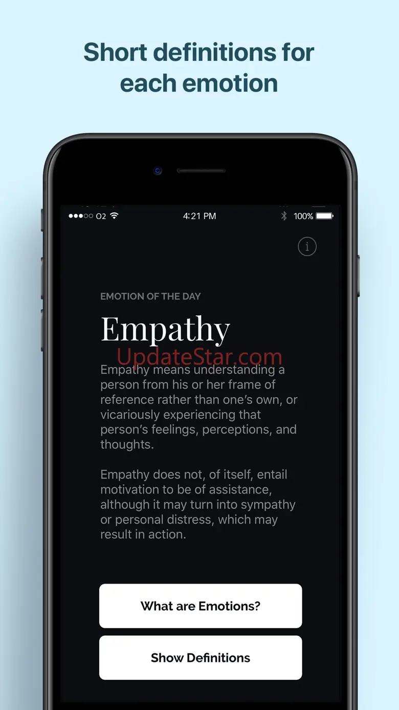 Emotions Dictionary 1.8
