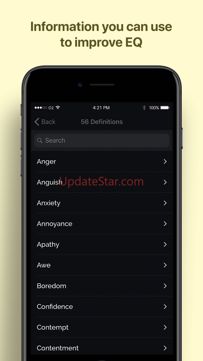 Emotions Dictionary 1.8