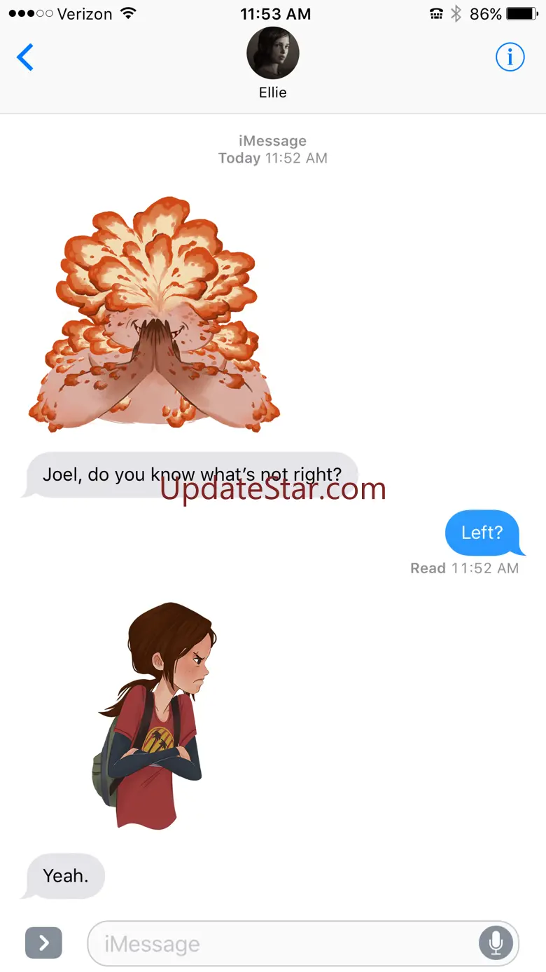 The Last of Us Stickers 1.0