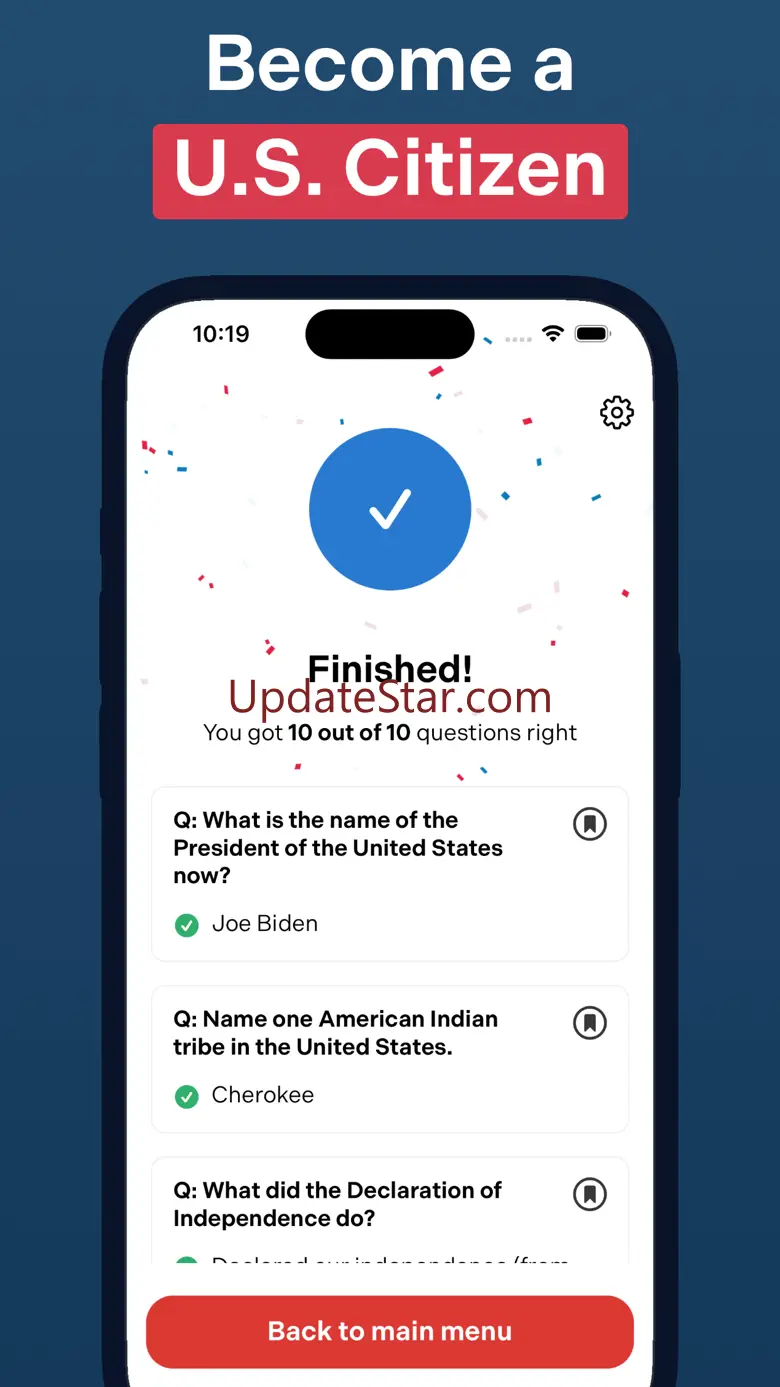 US Citizenship Test 2024 + 1.0.2