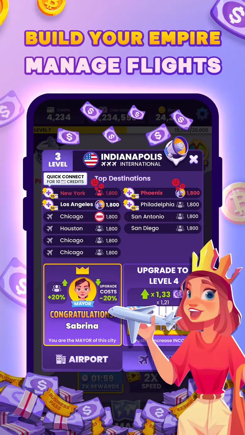 Crypto Idle Transport Tycoon 1.13.0 Screenshot 2