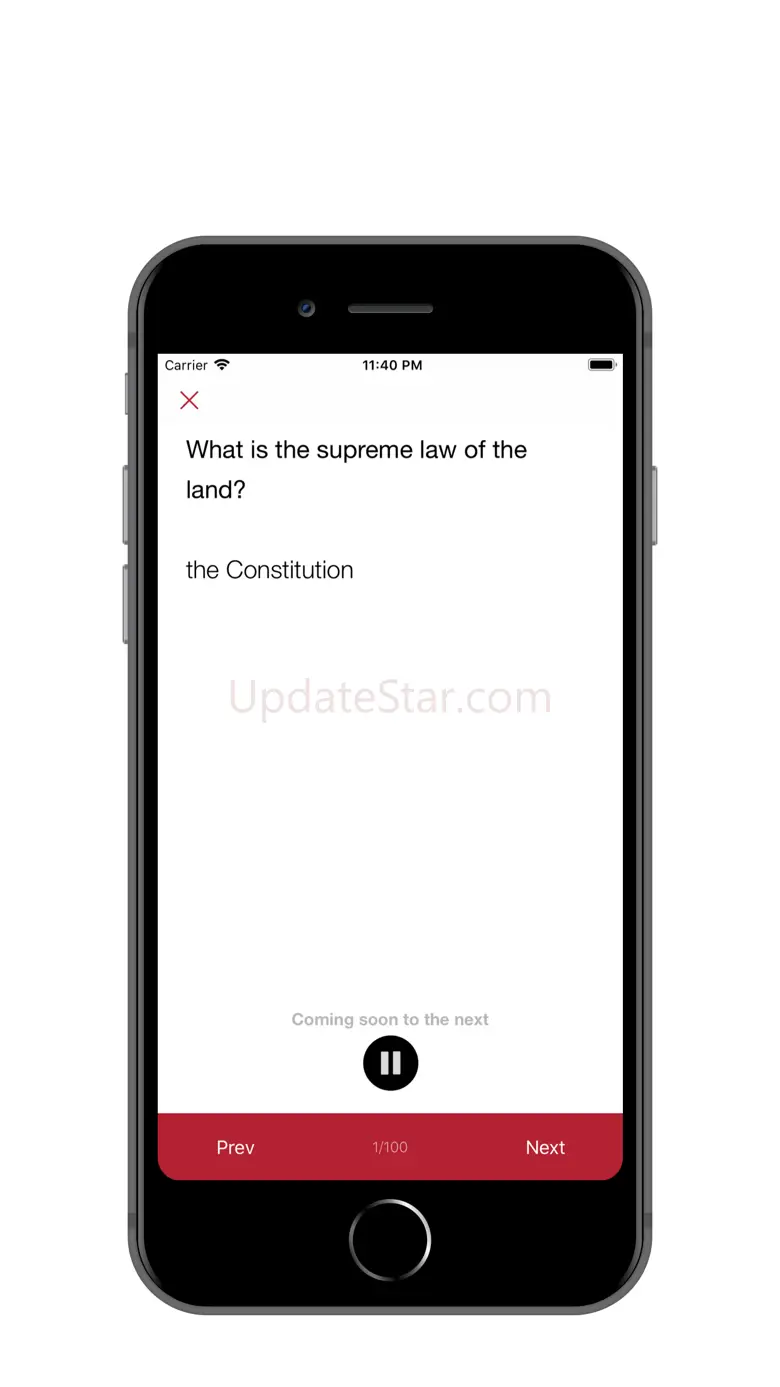 U.S. Civics Test with Audio 1.5.5