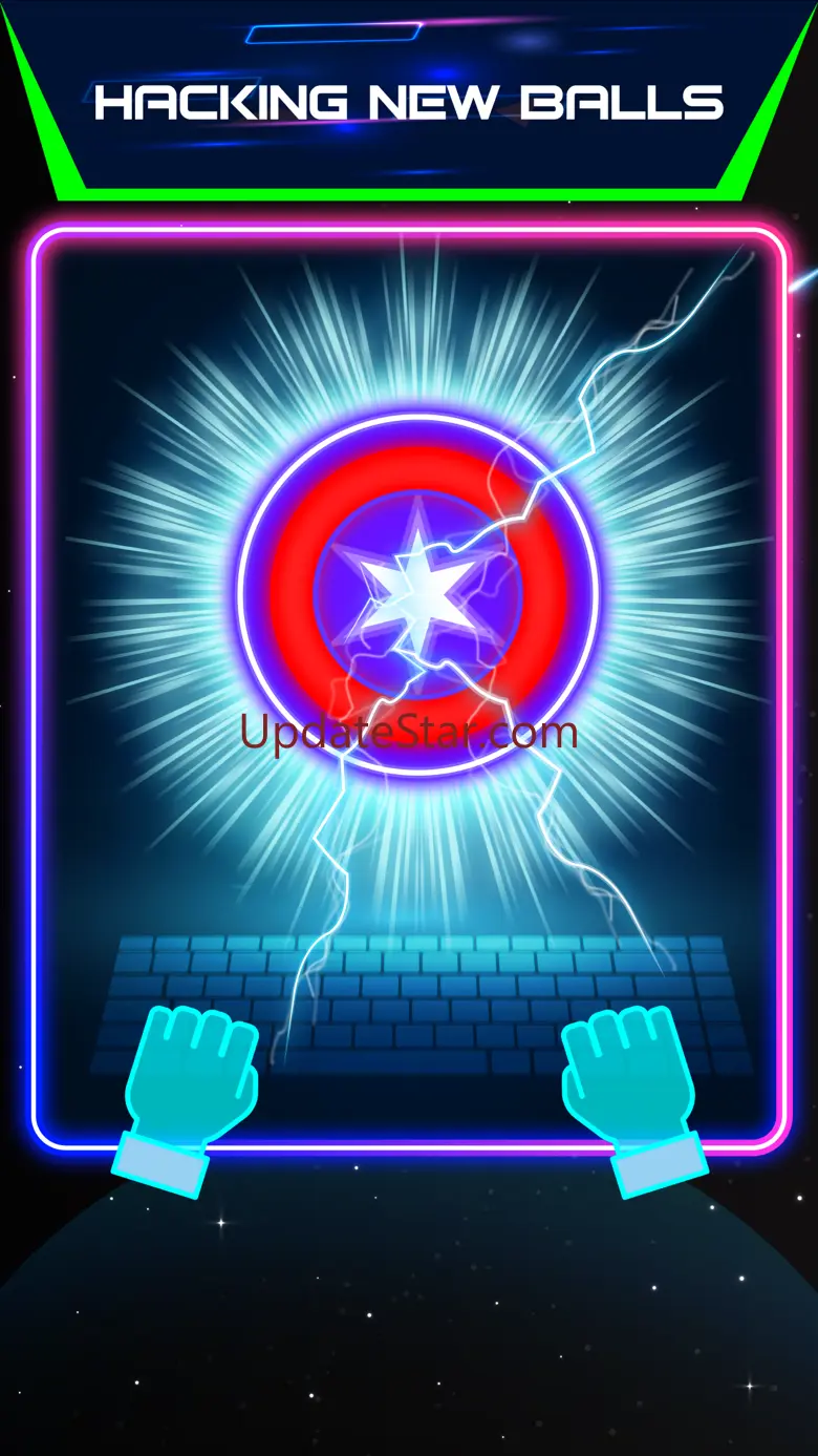 Neon brick breaker 1.10