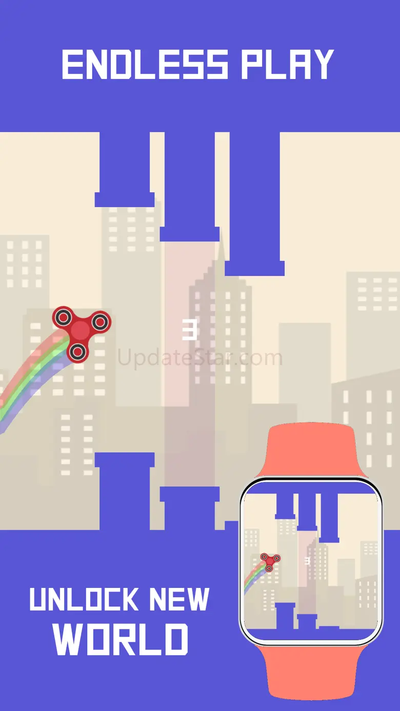 Spinner for Watch - Block Jump 1.3.1