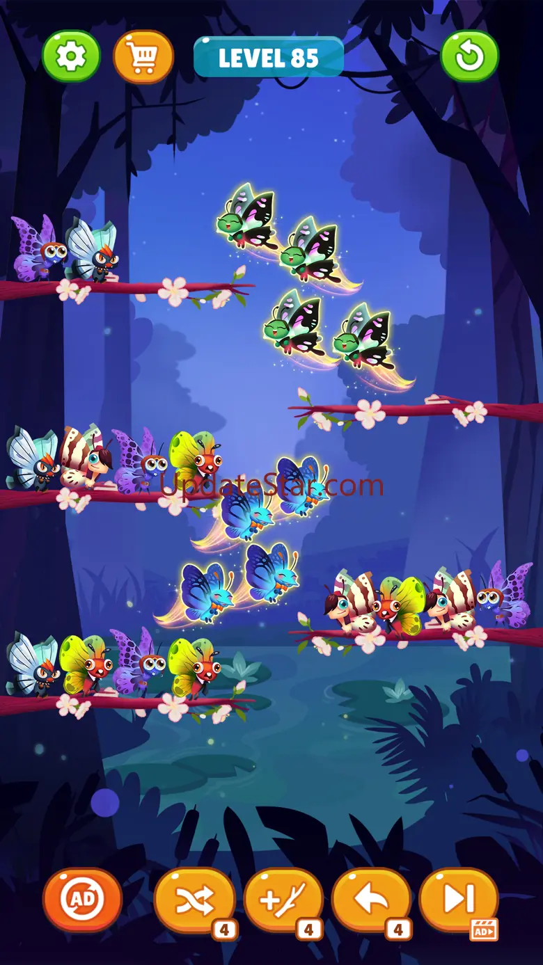 Butterfly Sort: Sort Puzzle 1.1.1