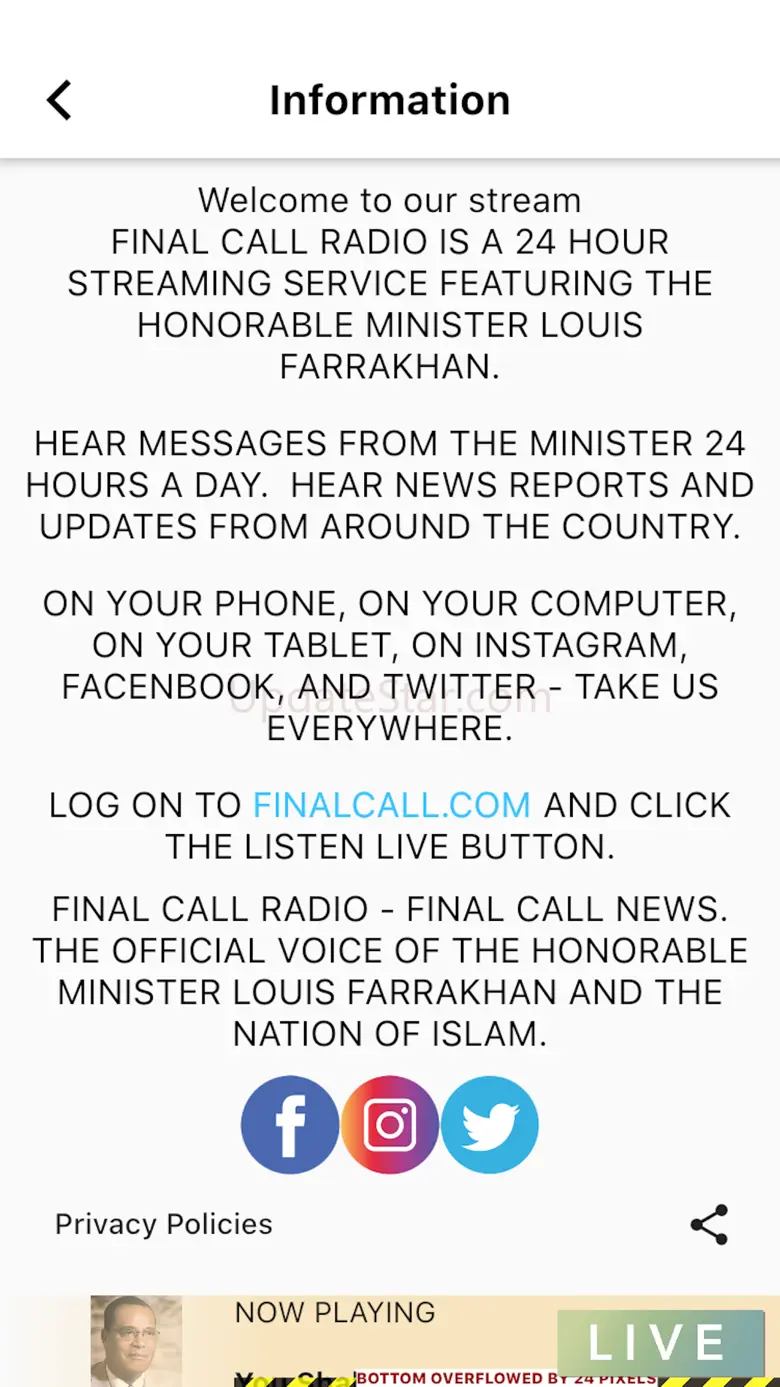 Final Call Radio 1.1.3