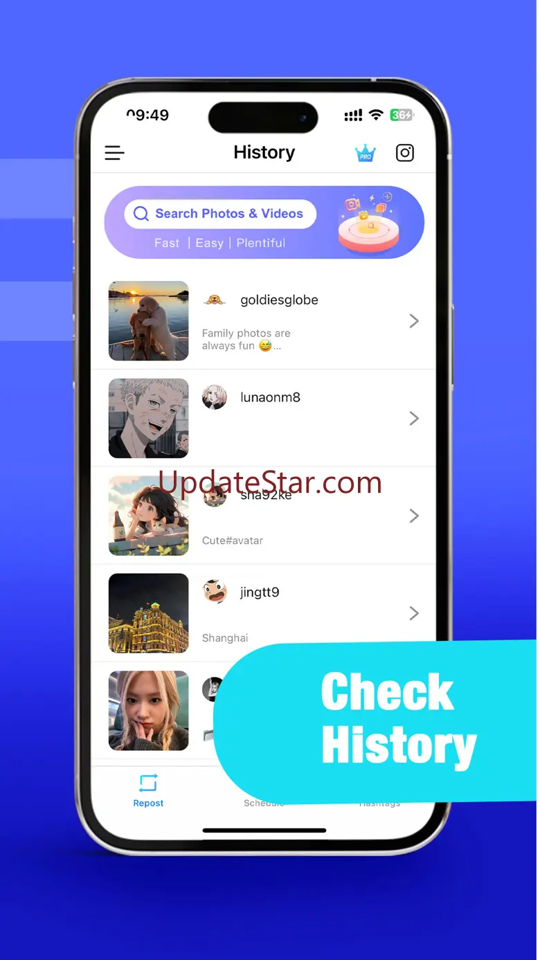 Repost for InstaTik 1.0.5