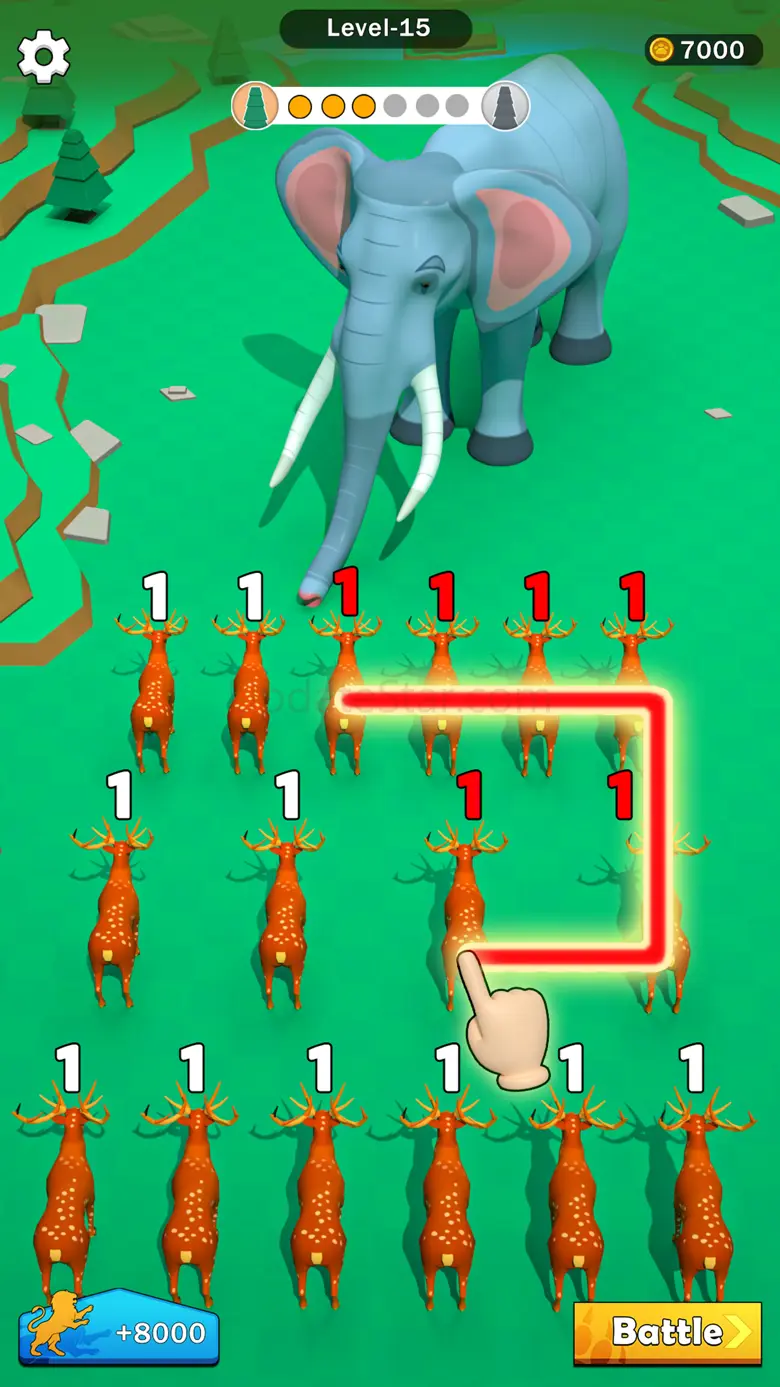 Merge Animal - Dinosaur Fight 1.0.5