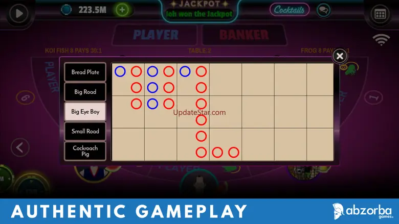 Baccarat Live 1.99
