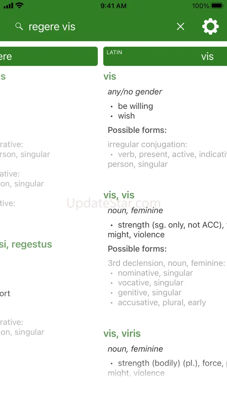 Latin Words: a Translator 2.3.1