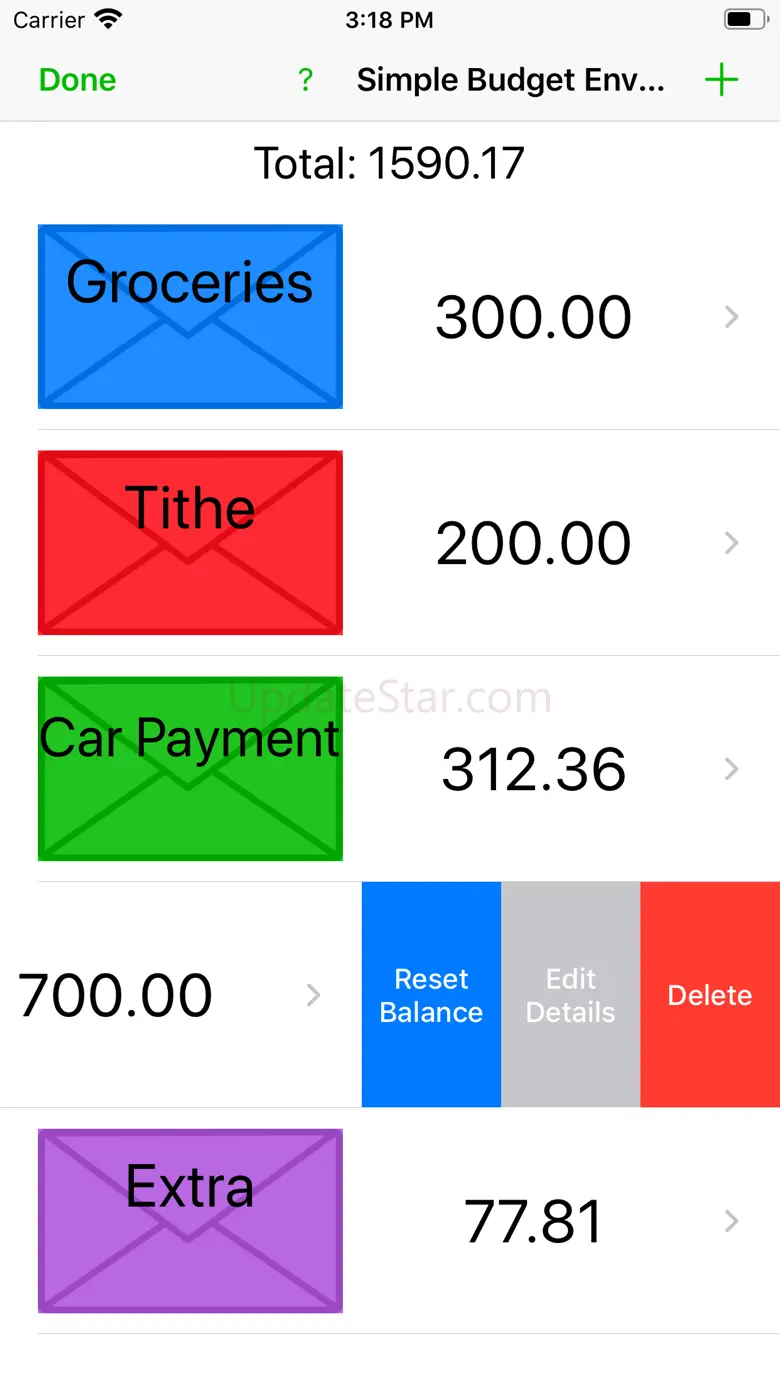 Simple Budget Envelopes 2.1.5
