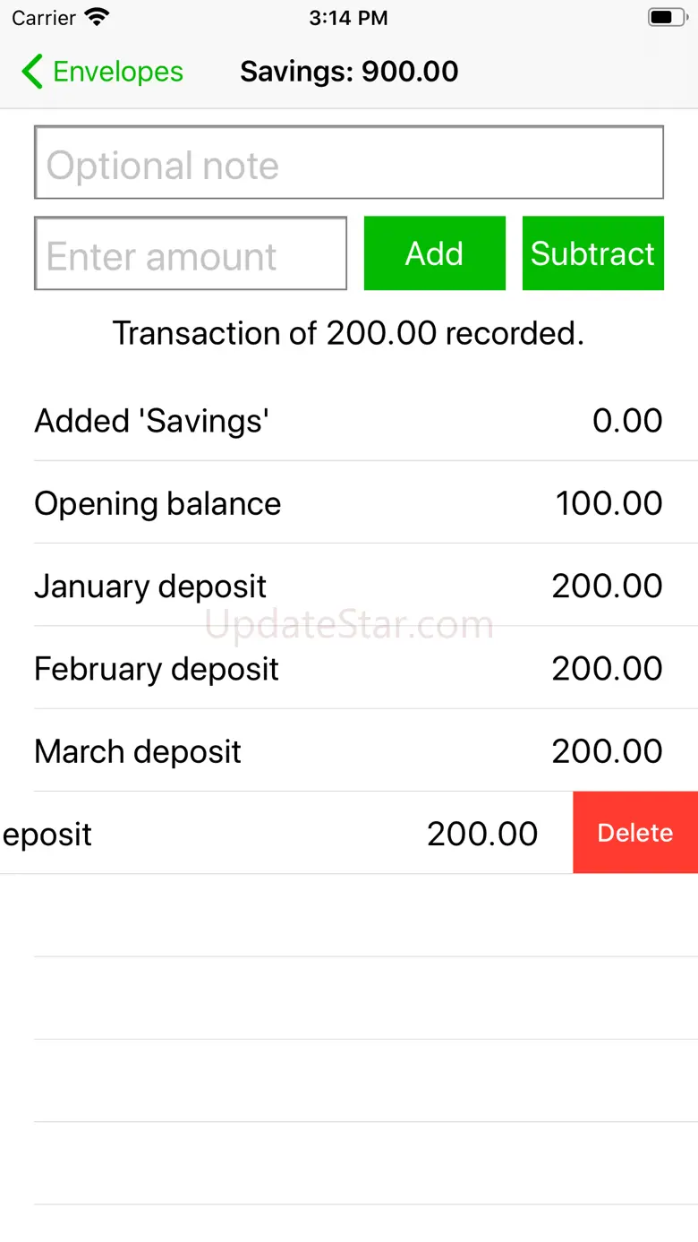 Simple Budget Envelopes 2.1.5