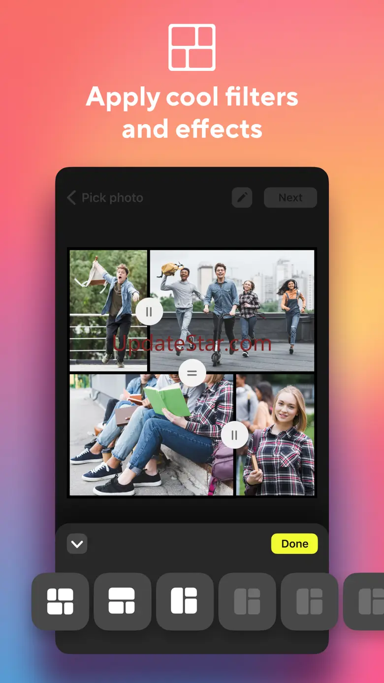 Video Collage Maker, Effects 2022.02