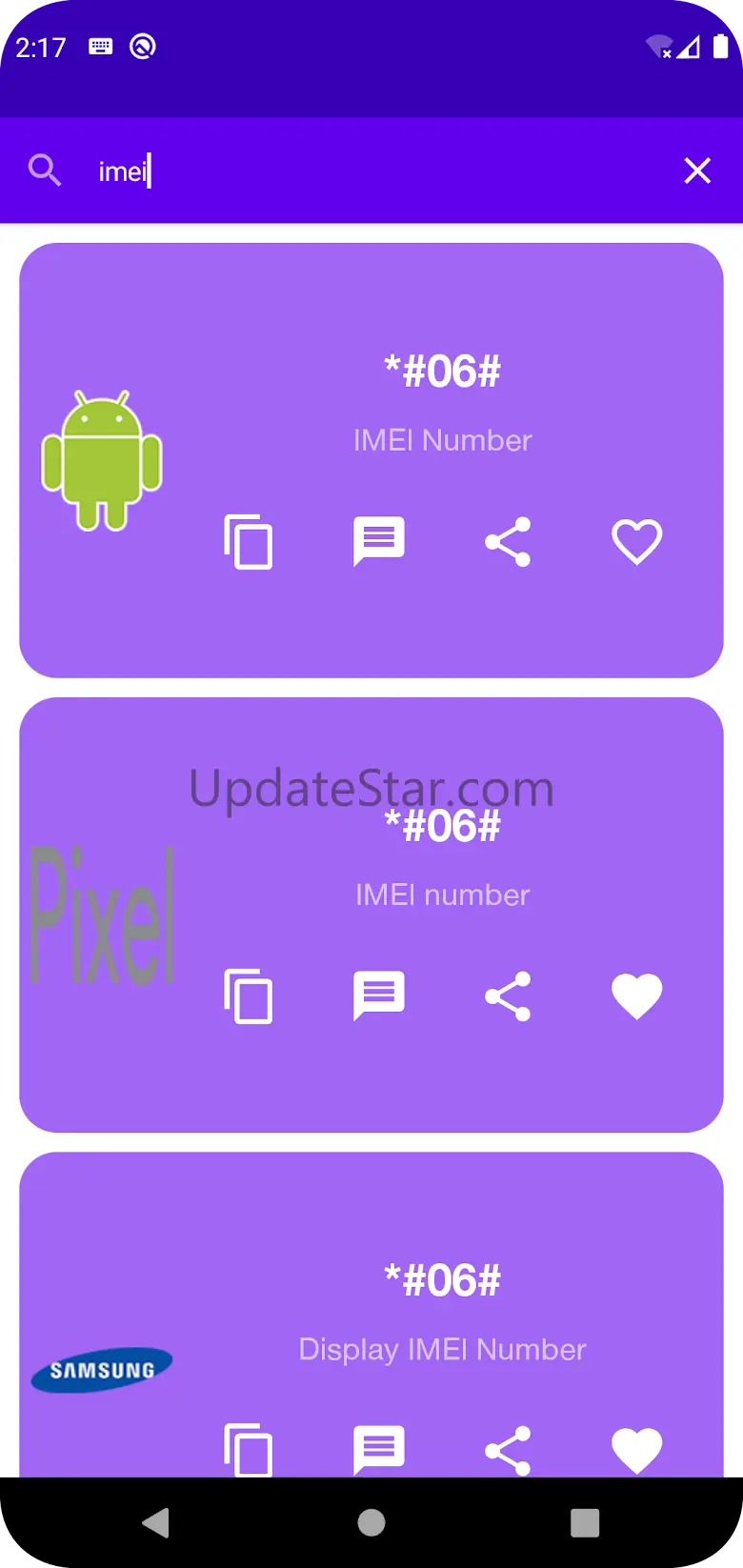 Secret Codes For Android 3.3.15