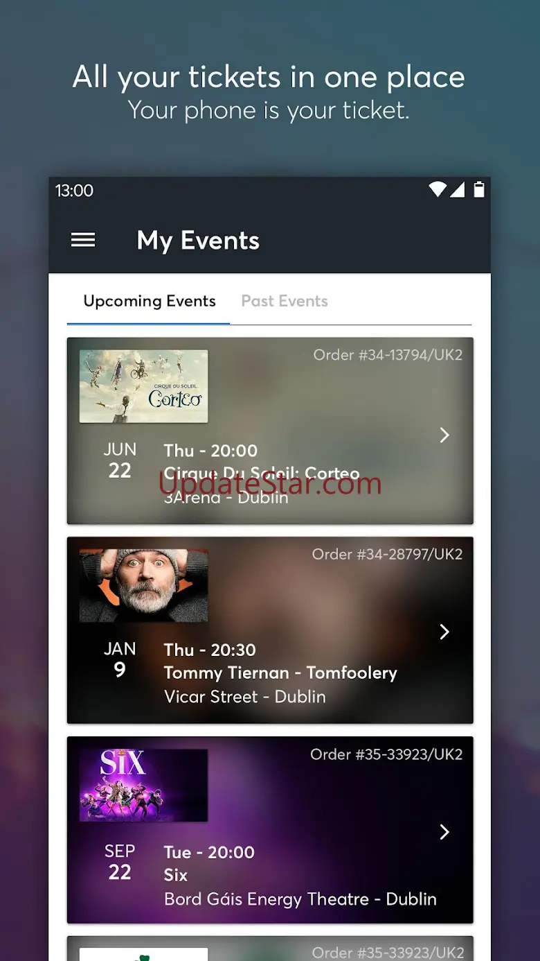 Ticketmaster IE Event Tickets 248.0