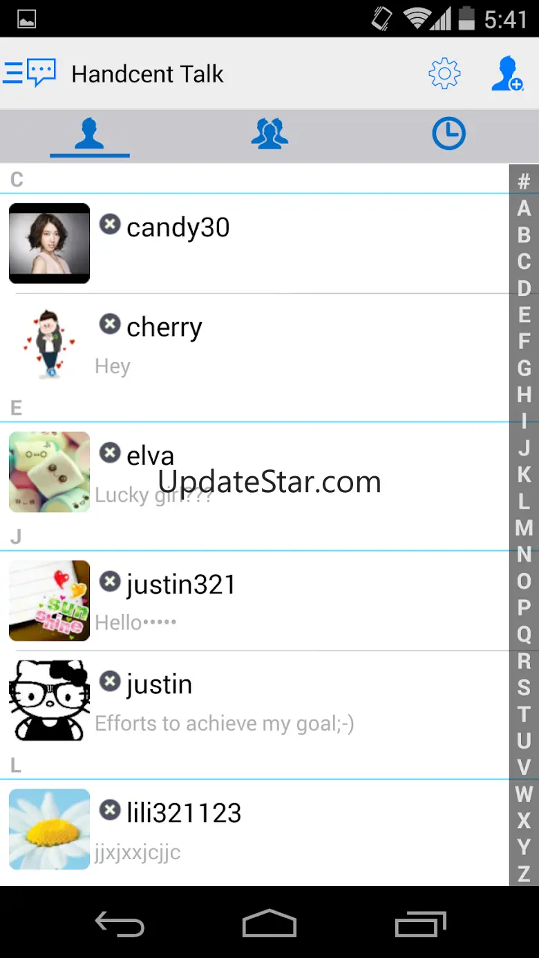 Handcent 6 Skin iOS7 7.0