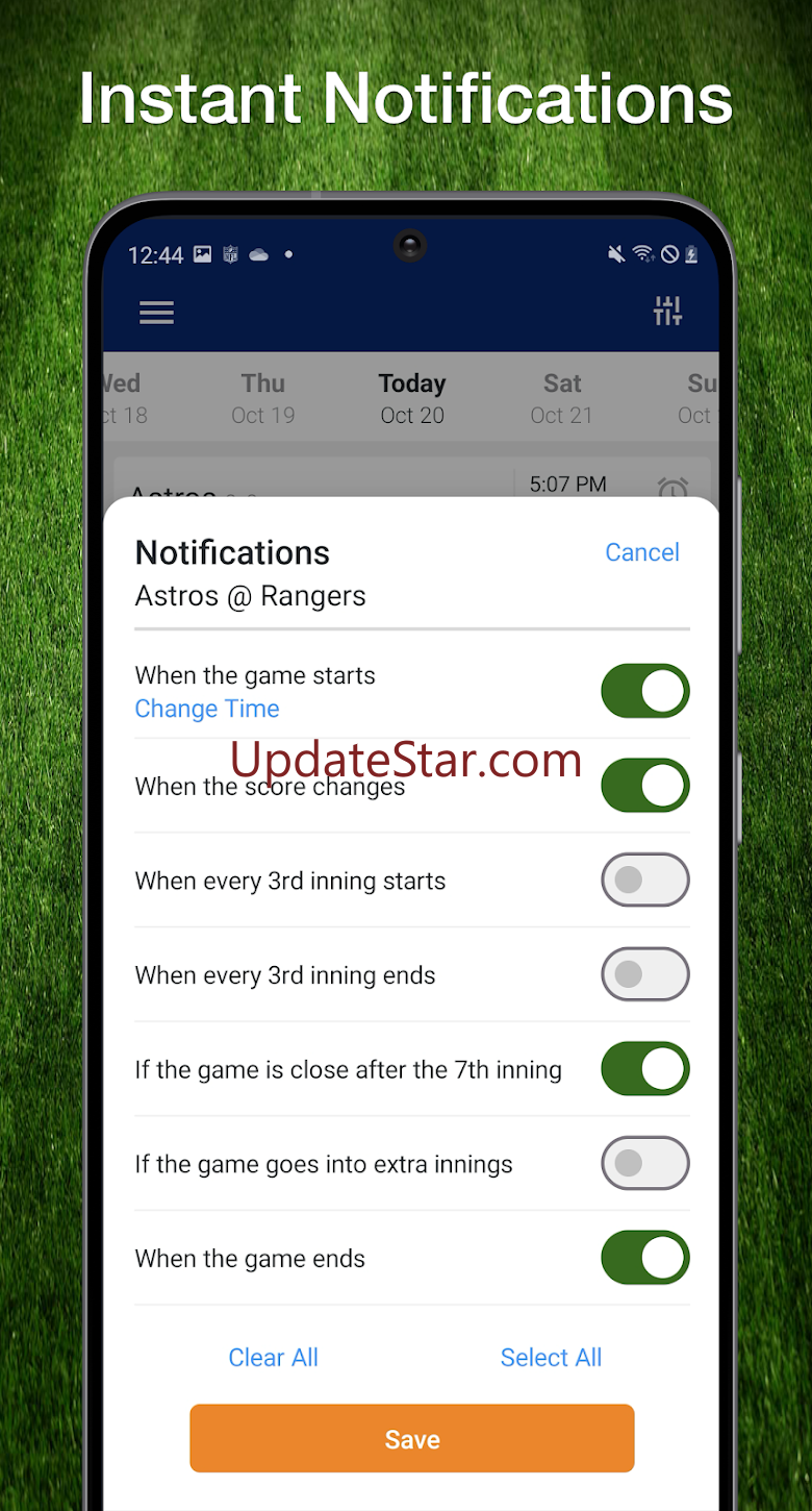 Baseball MLB Live Scores 11.0