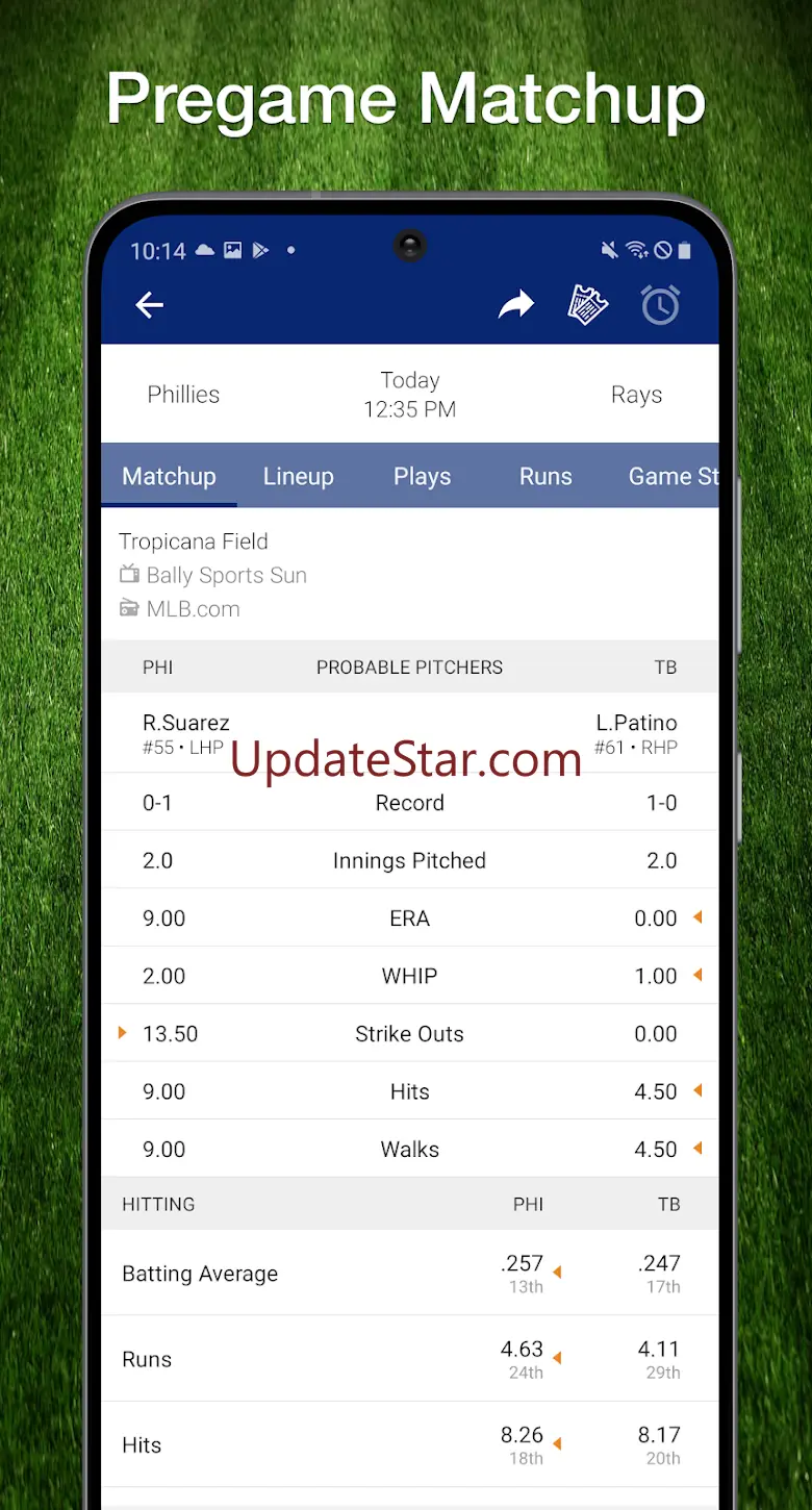 Baseball MLB Live Scores 11.0