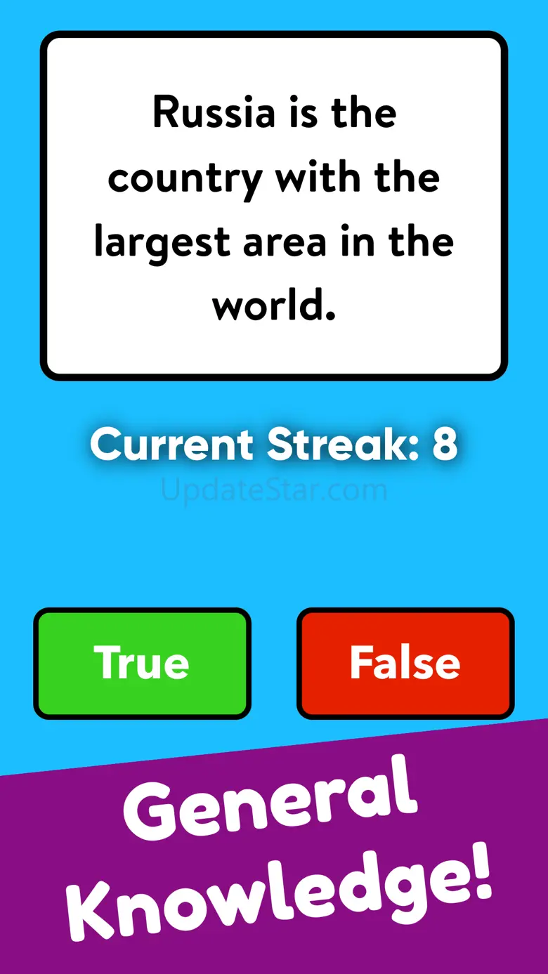 True Or False - Trivia Quiz 3.2.0