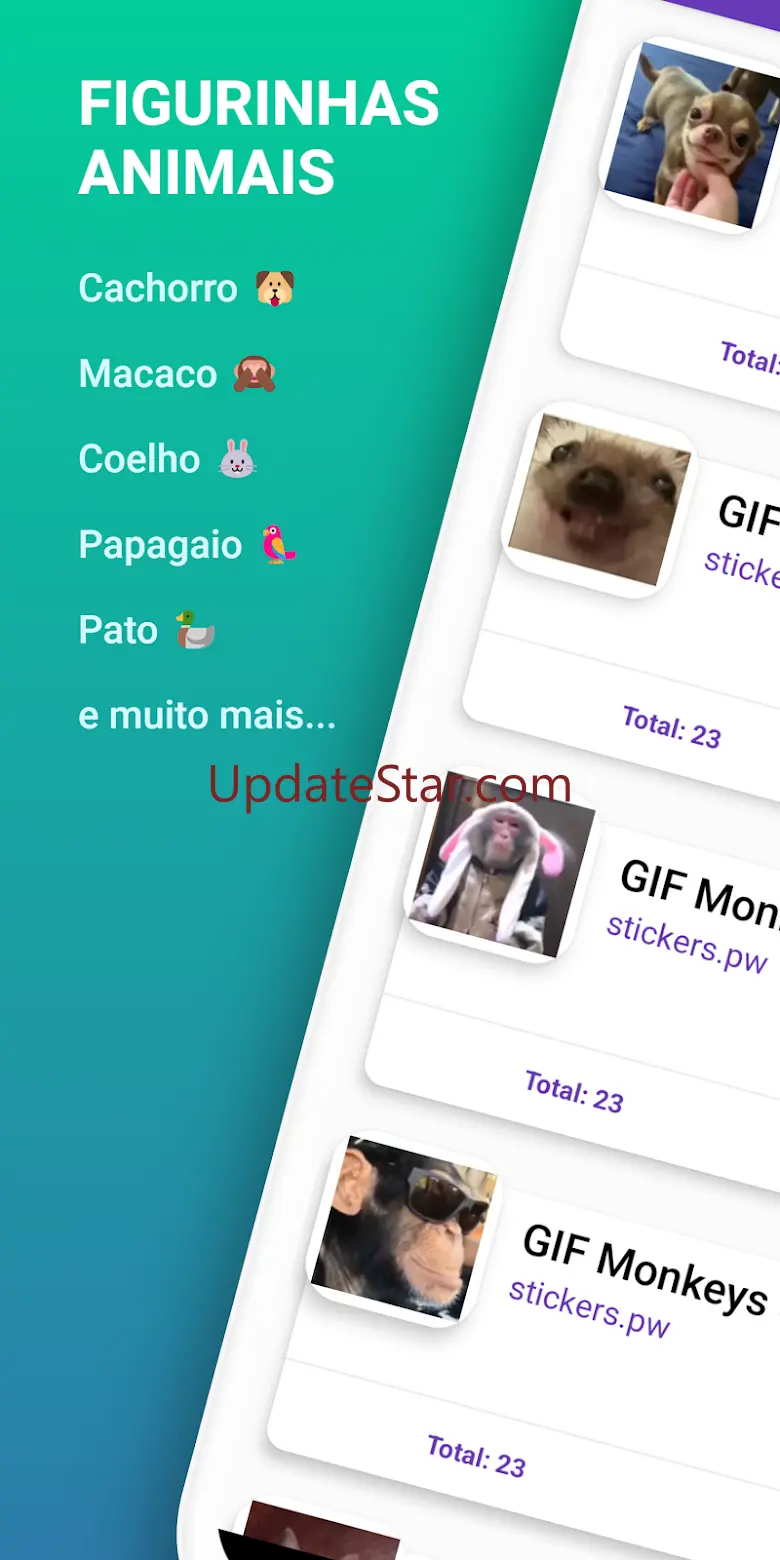 Stickers: Cute Funny Animals 3.0