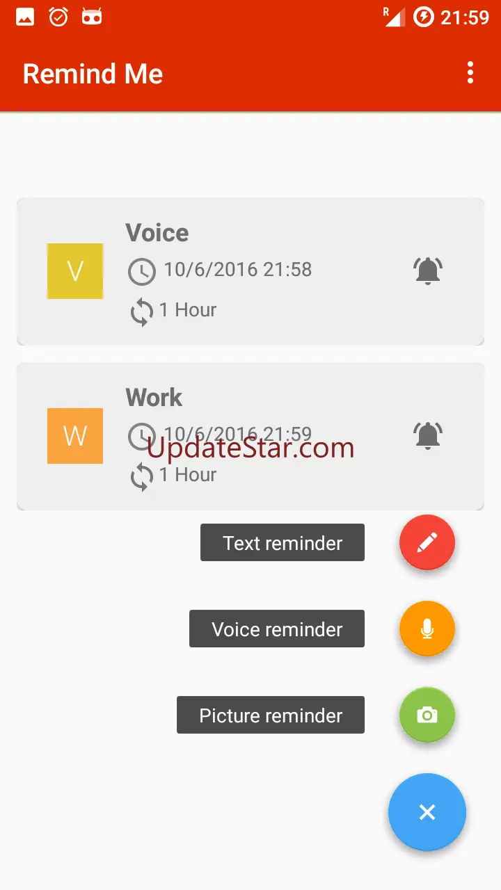 Reminder app 1.5