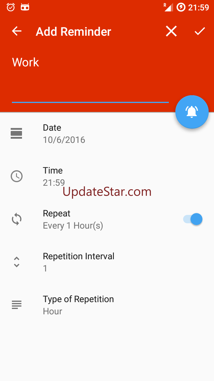 Reminder app 1.5