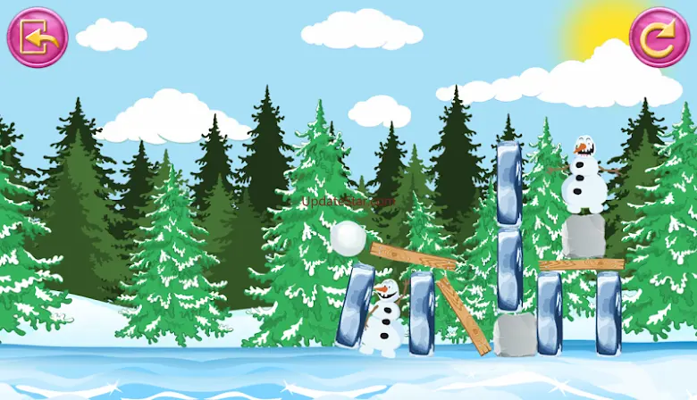 Queen dress up in frozen land 101
