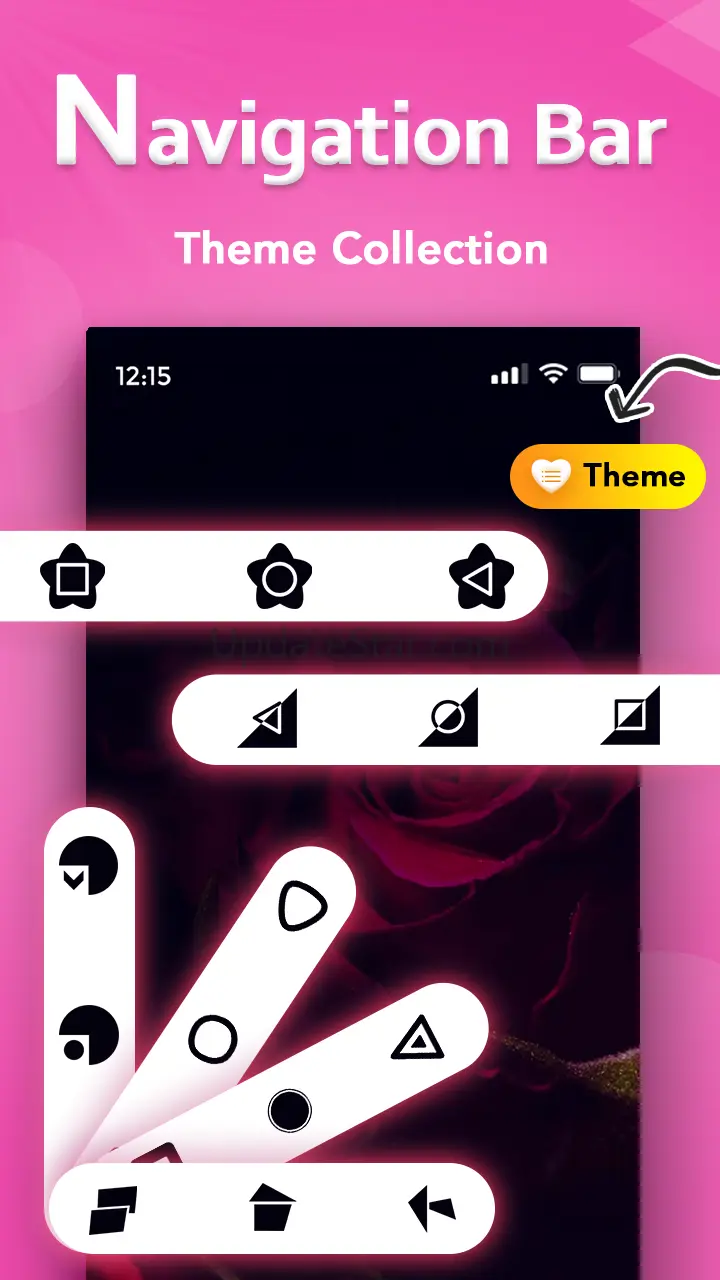 Navigation Bar - Back , Recent 4.4