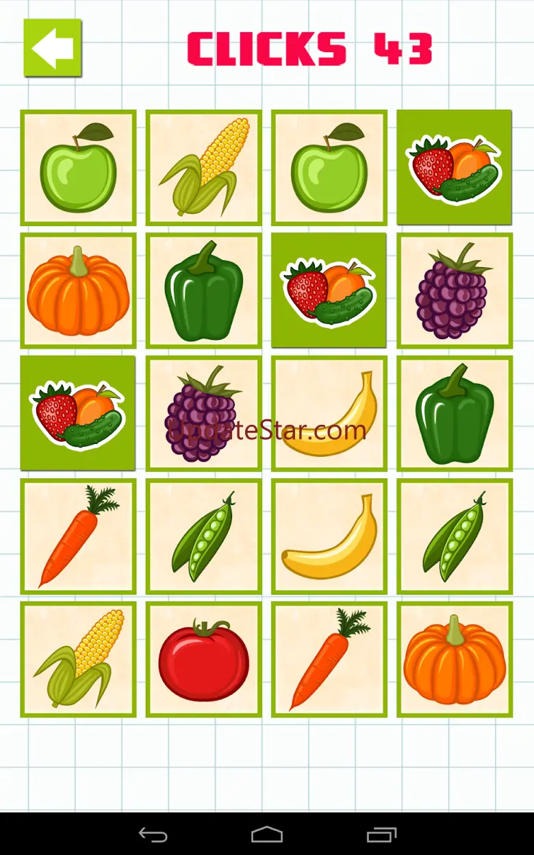 Memory Game: Animals, Fruits,  2.2.0