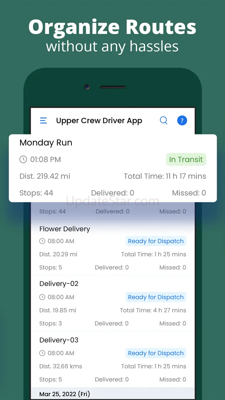 Delivery Driver App by Upper 6.2