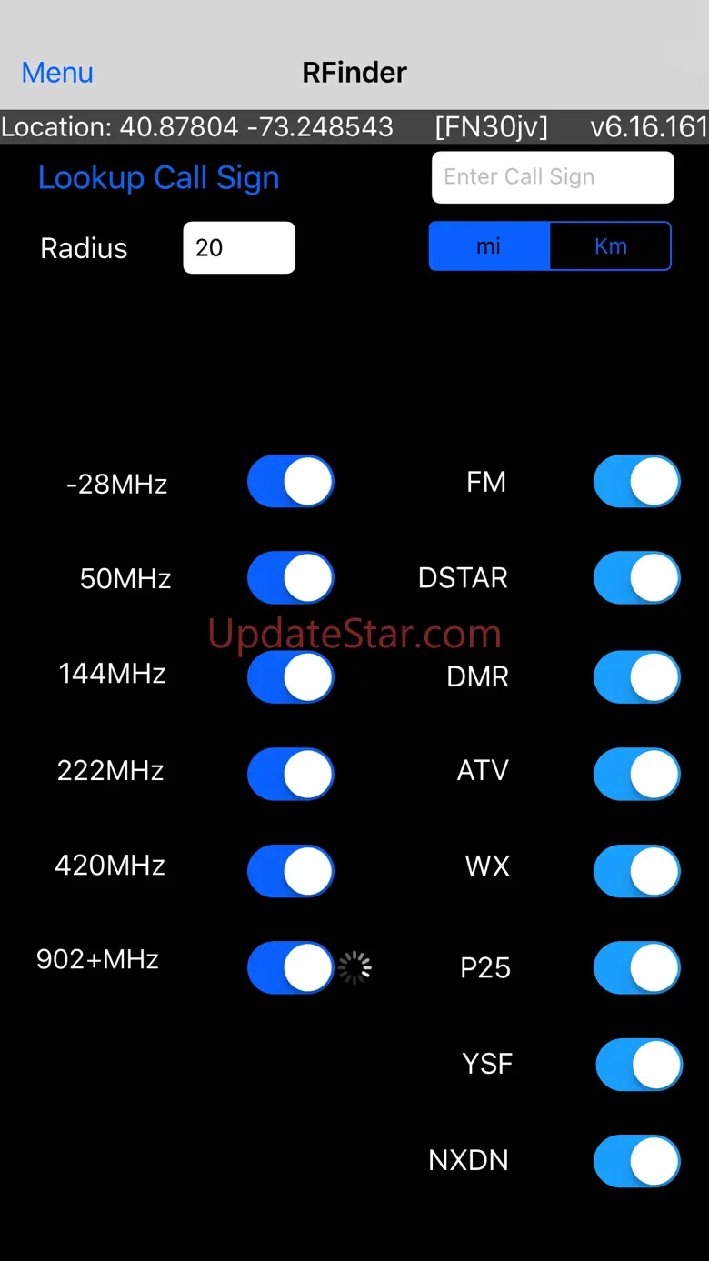 RFinder WW Repeater Directory 6.24.260
