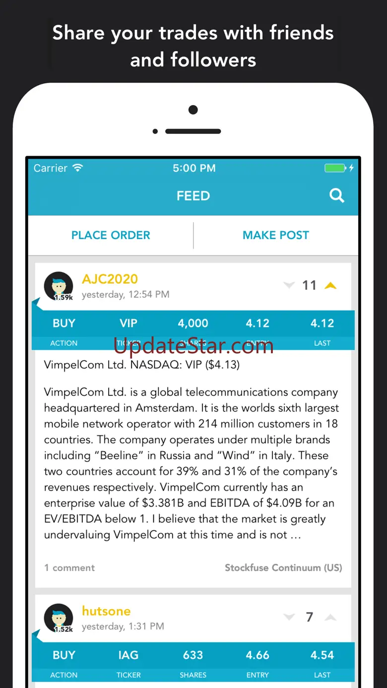Stockfuse – Virtual Stock Market Game 10.6