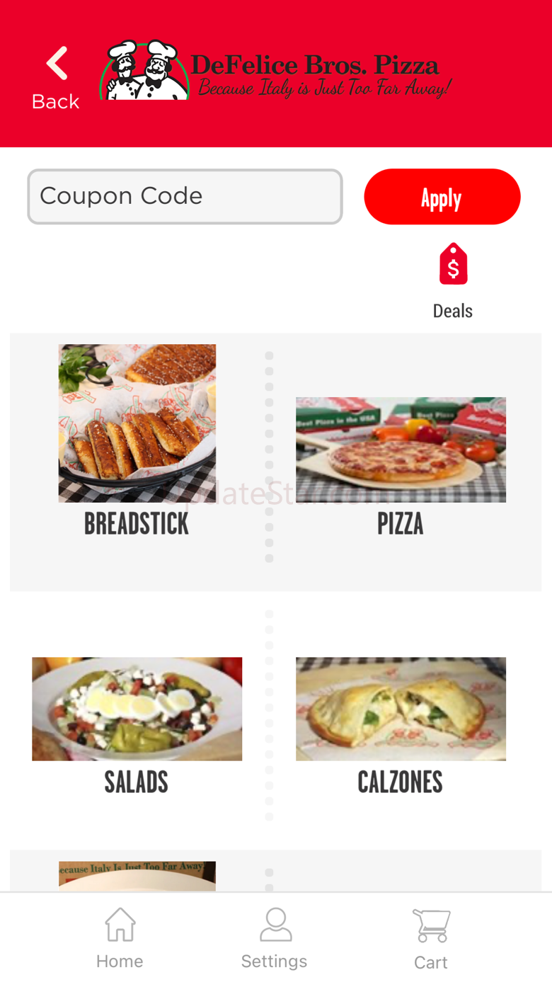 DeFelice Bros Pizza 4.1.0