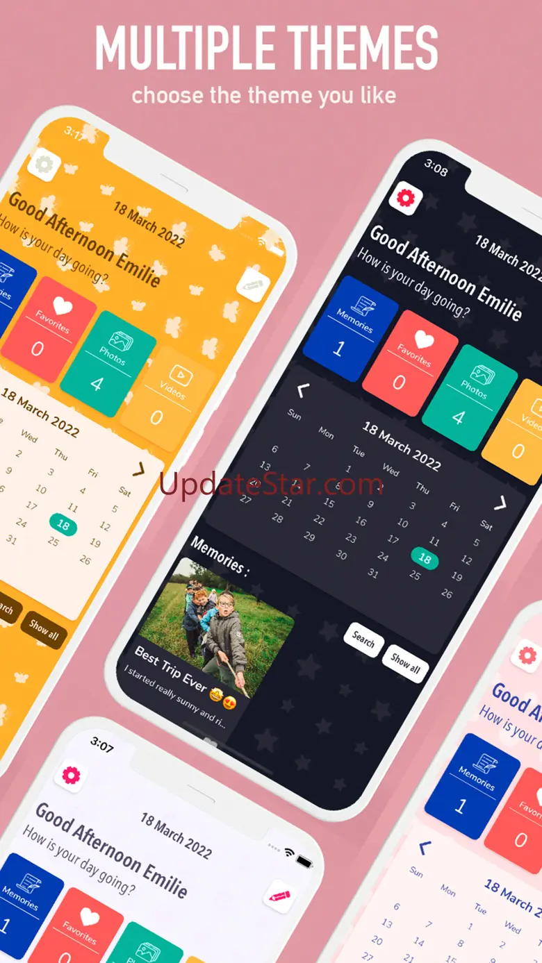 Memories: Diary with lock 3.0